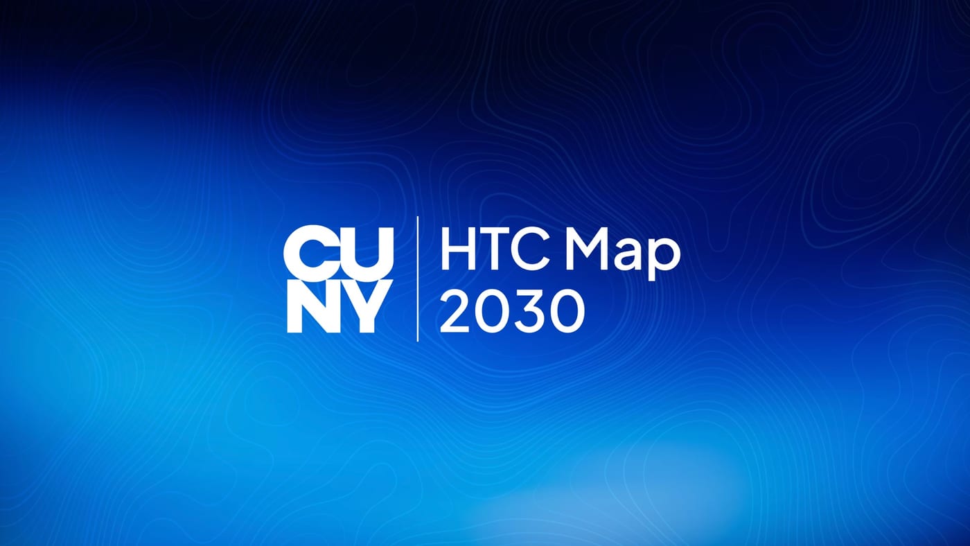 CUNY HTC Map 2030 project cover