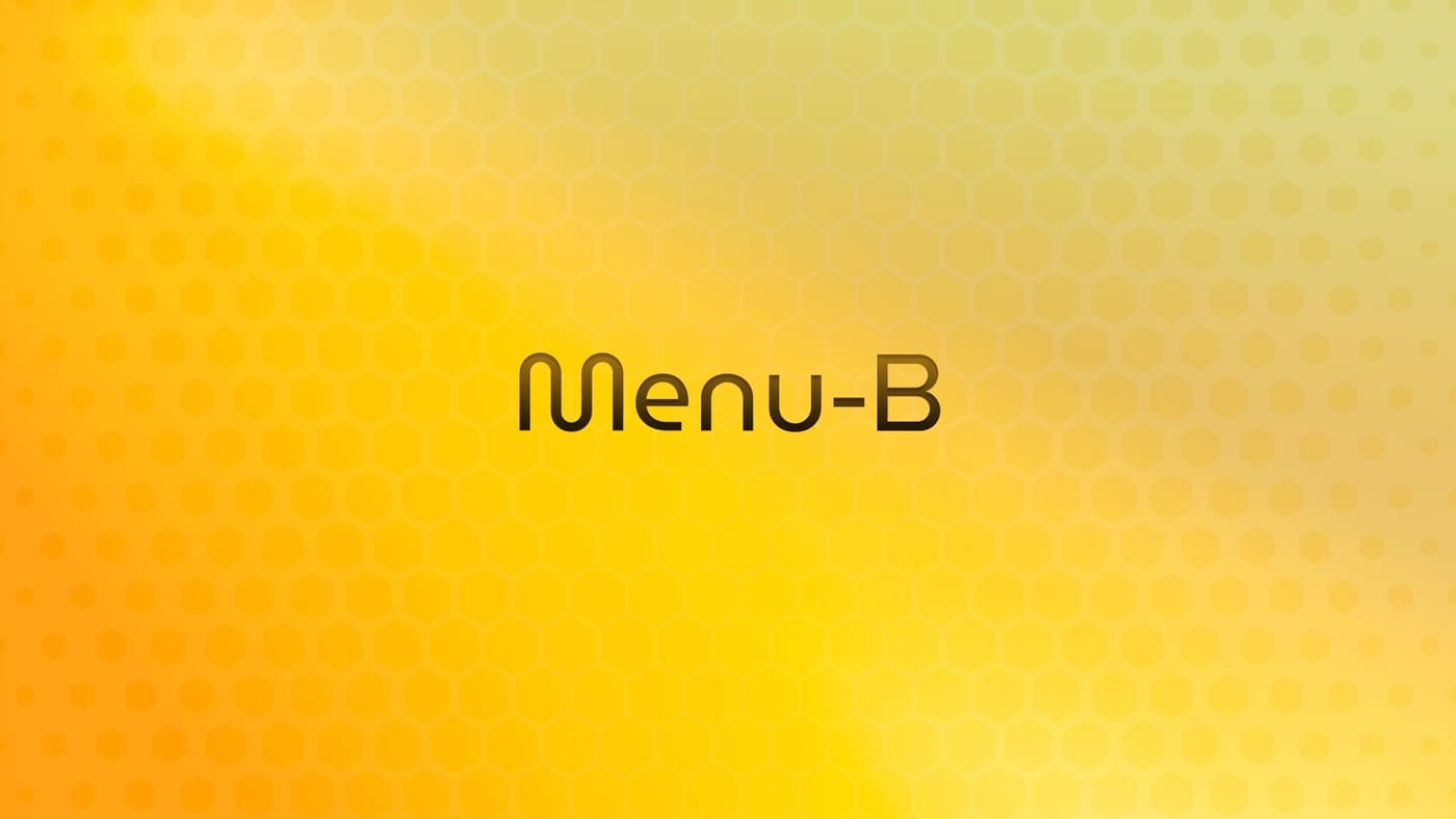 Menu-B conversational dining companion cover artwork